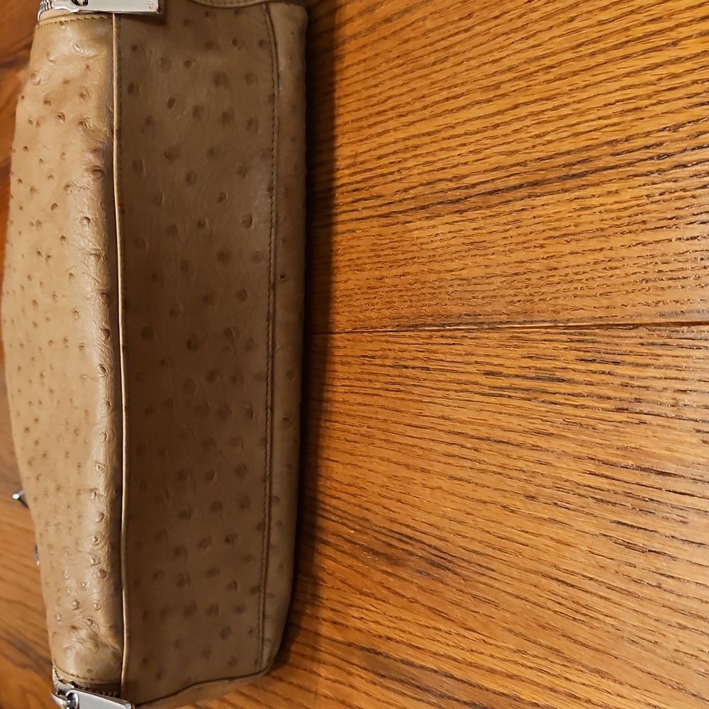 Furla Ostrich Shoulder Bag - Picture 4 of 13